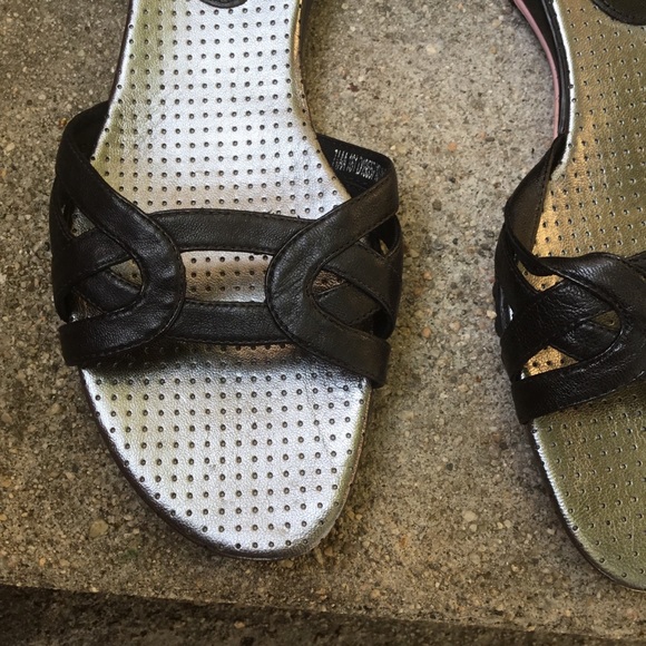 Cole Haan Nike Air leather slide sandals 7.5 AA - Picture 3 of 7